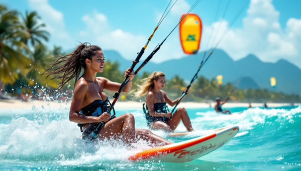 Kitesurfing Martinique